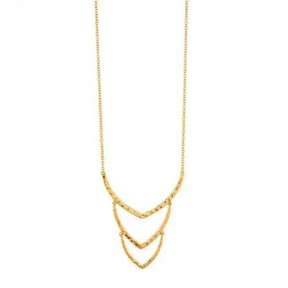 GORJANA | Amanda Tiered Pendant Gold Necklace - Picture 2 of 3